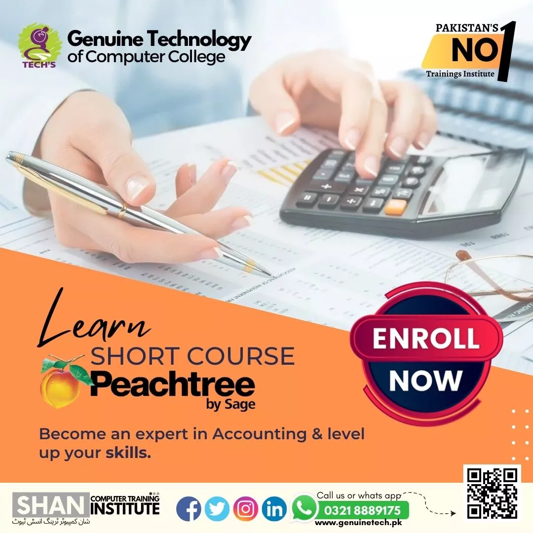 peachtree computer short course, learn peachtress software