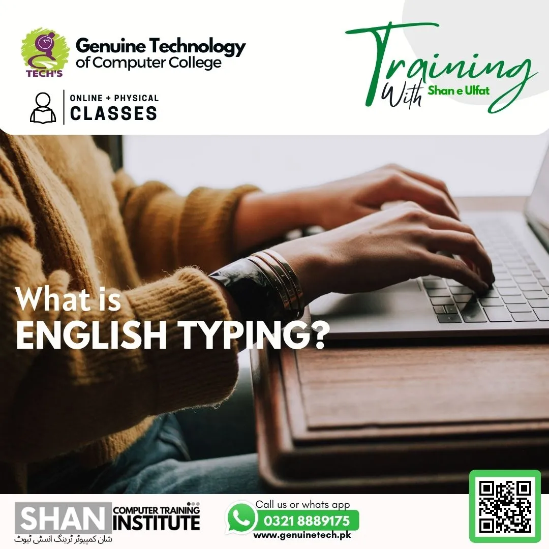 What is English Typing? - short courses in lahore