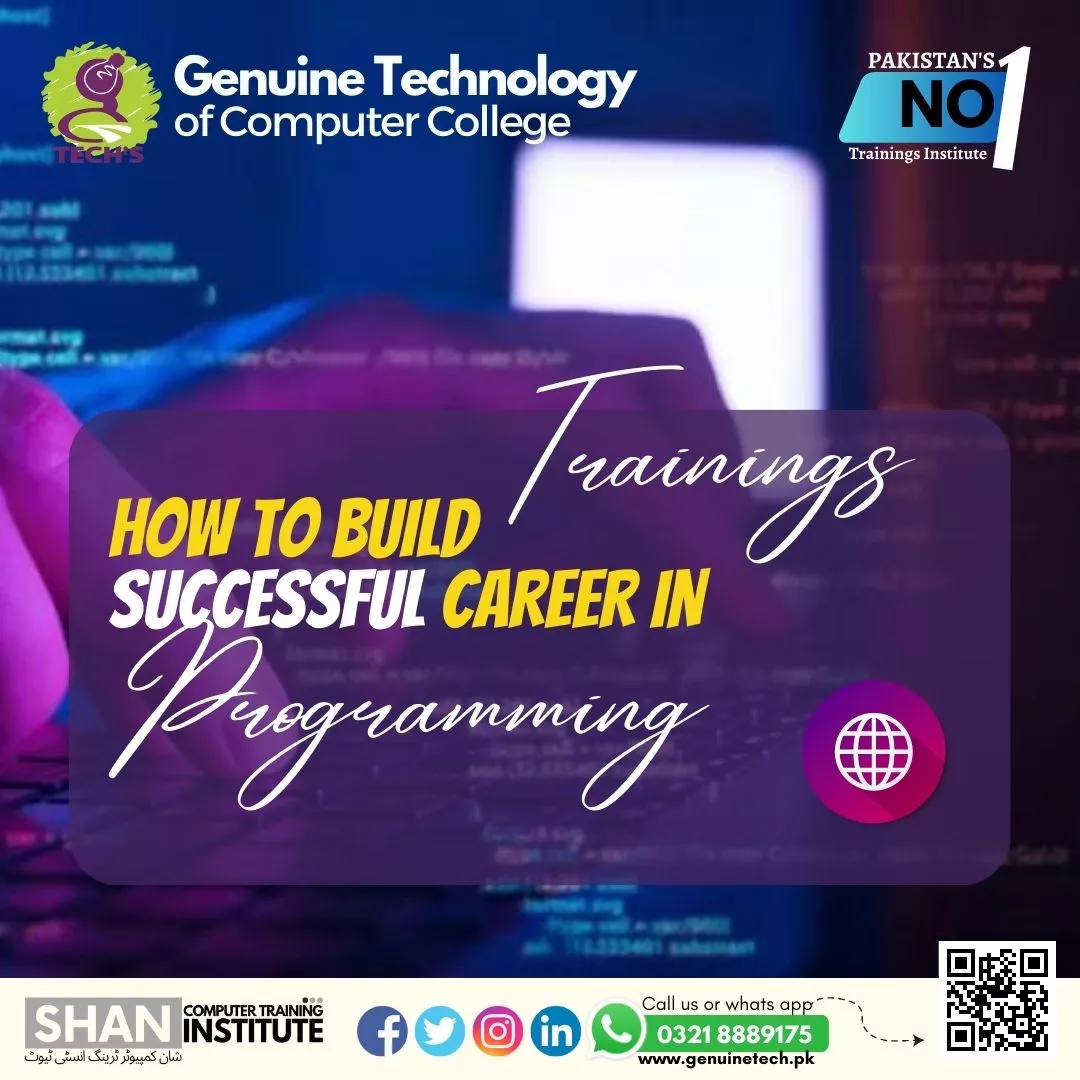 How to Build Successful Career in Programming - short courses in lahore