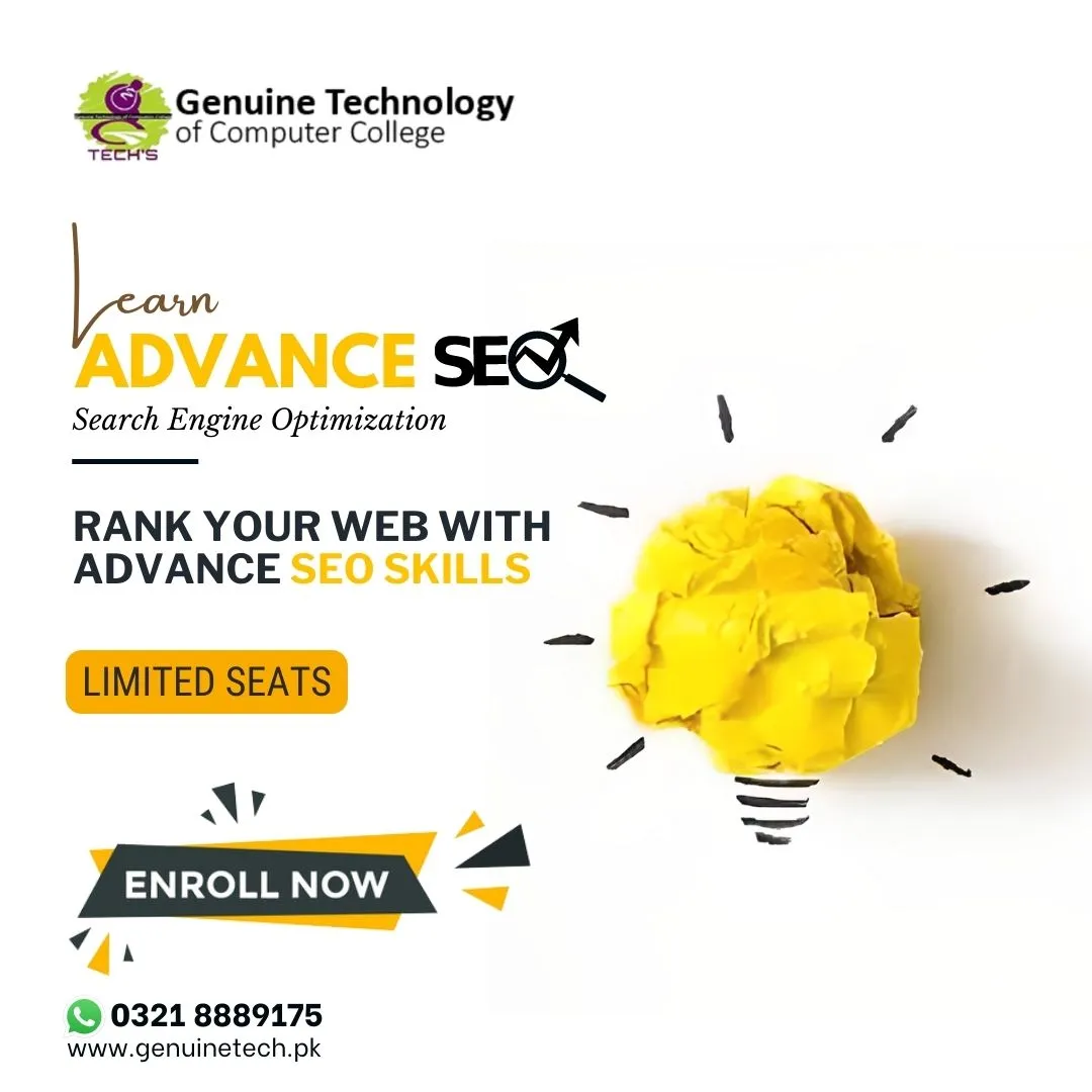 SEO Expert in Lahore - short courses in lahore