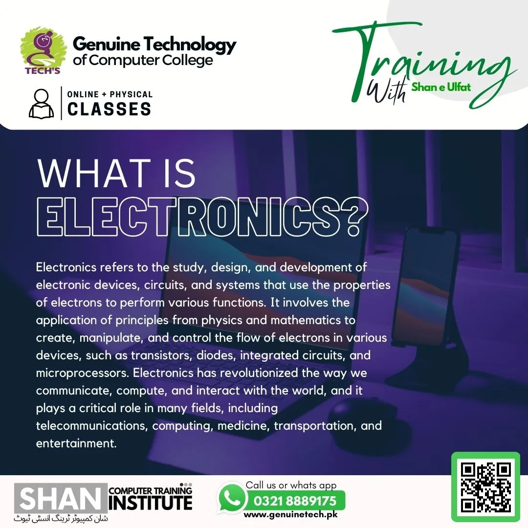 What is Electronics? - short courses in lahore