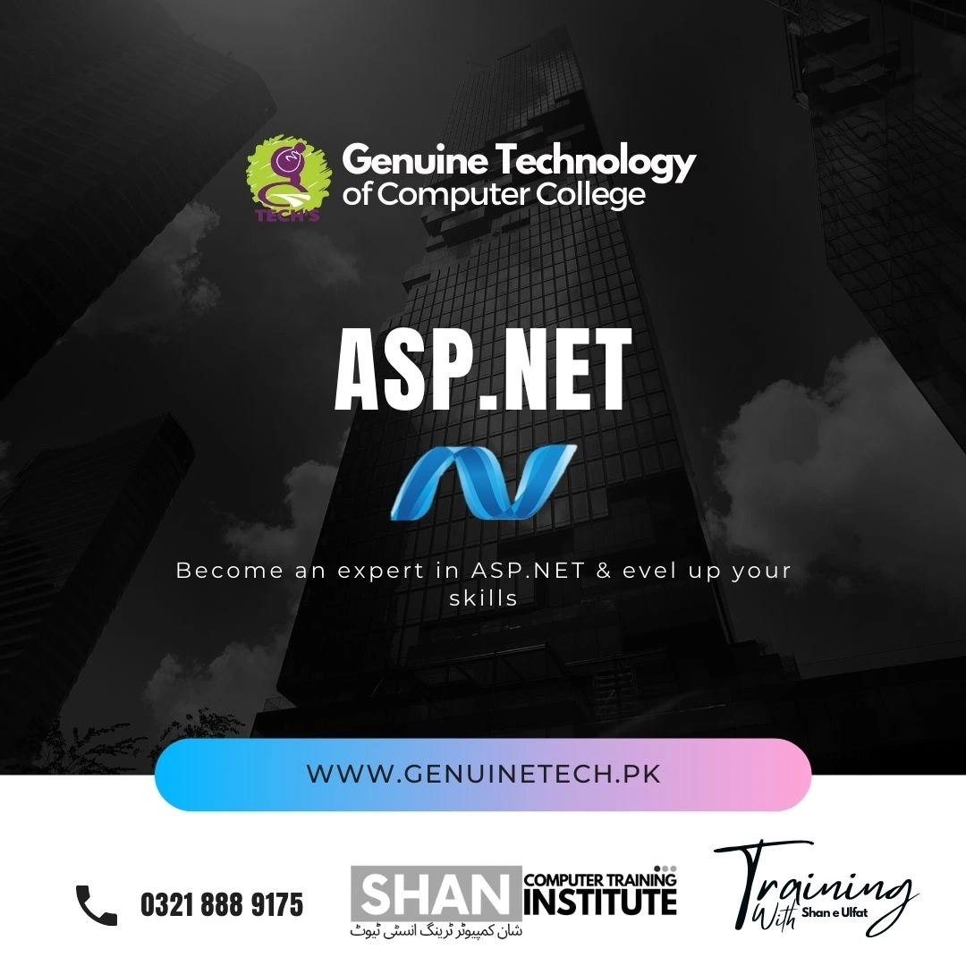 Become A Master in ASP. NET - shan computer trainings institute