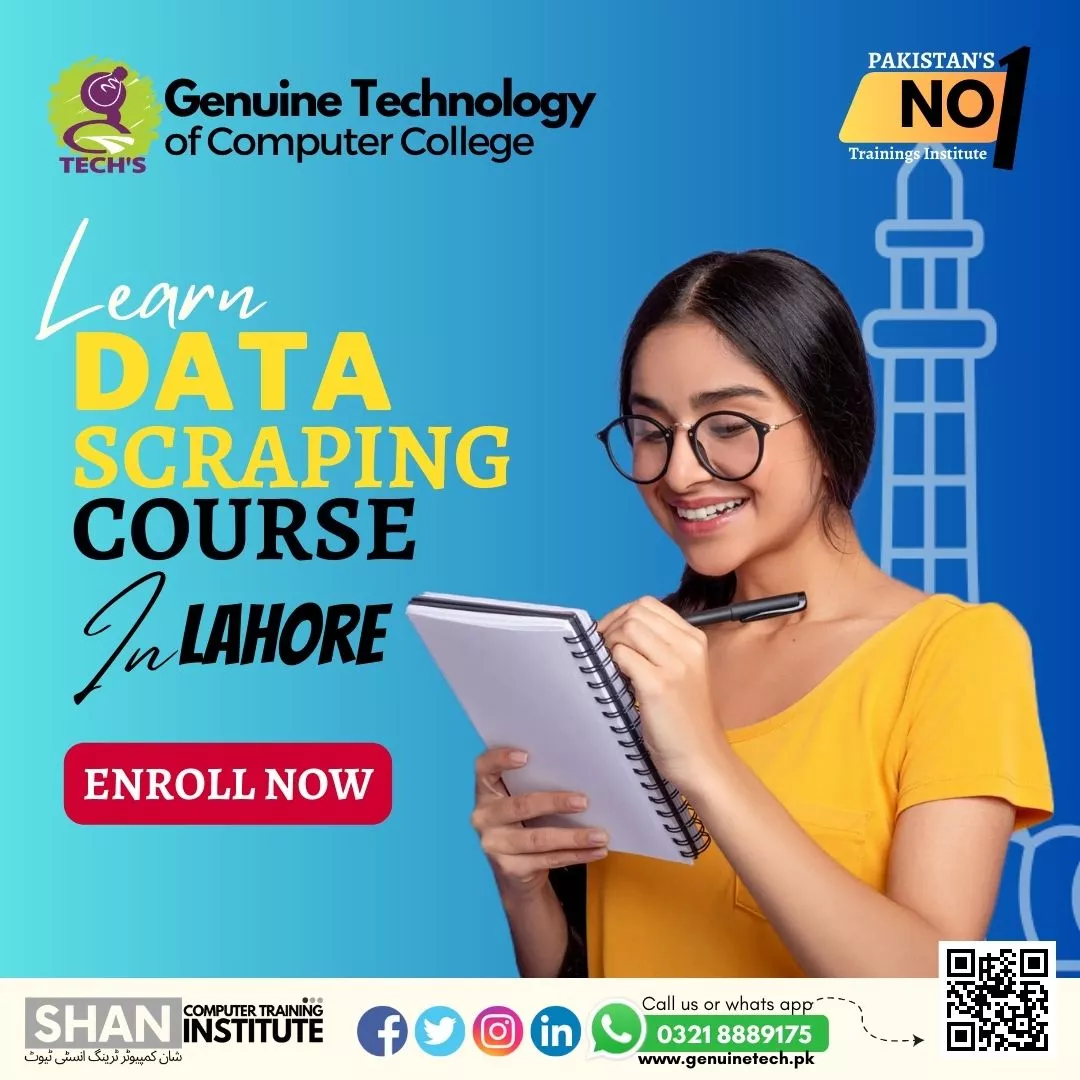 Learn Data Scraping Course Training in Lahore - short courses in lahore