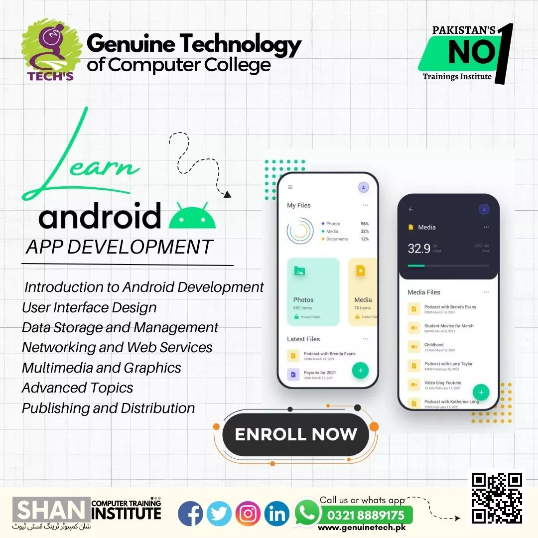 kotlin android development course, mobile app developer training