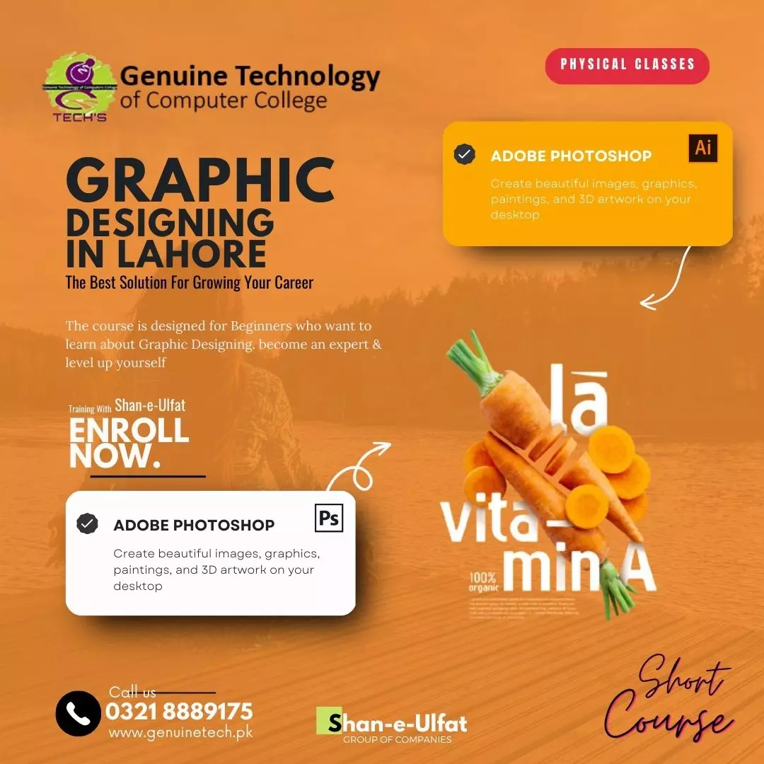 web and graphic design training