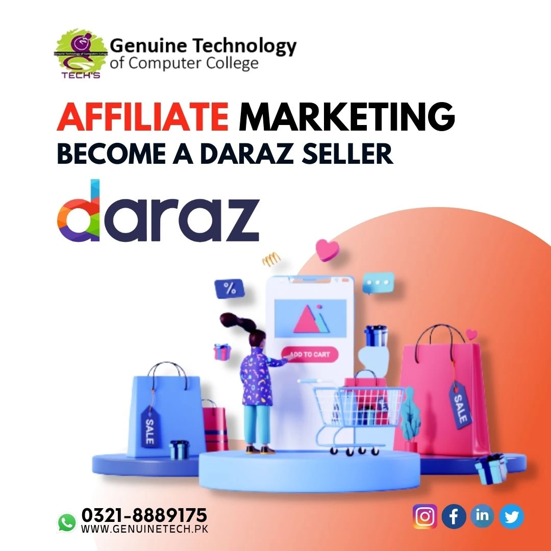 learn daraz affiliate program, affiliate marketing in Pakistan