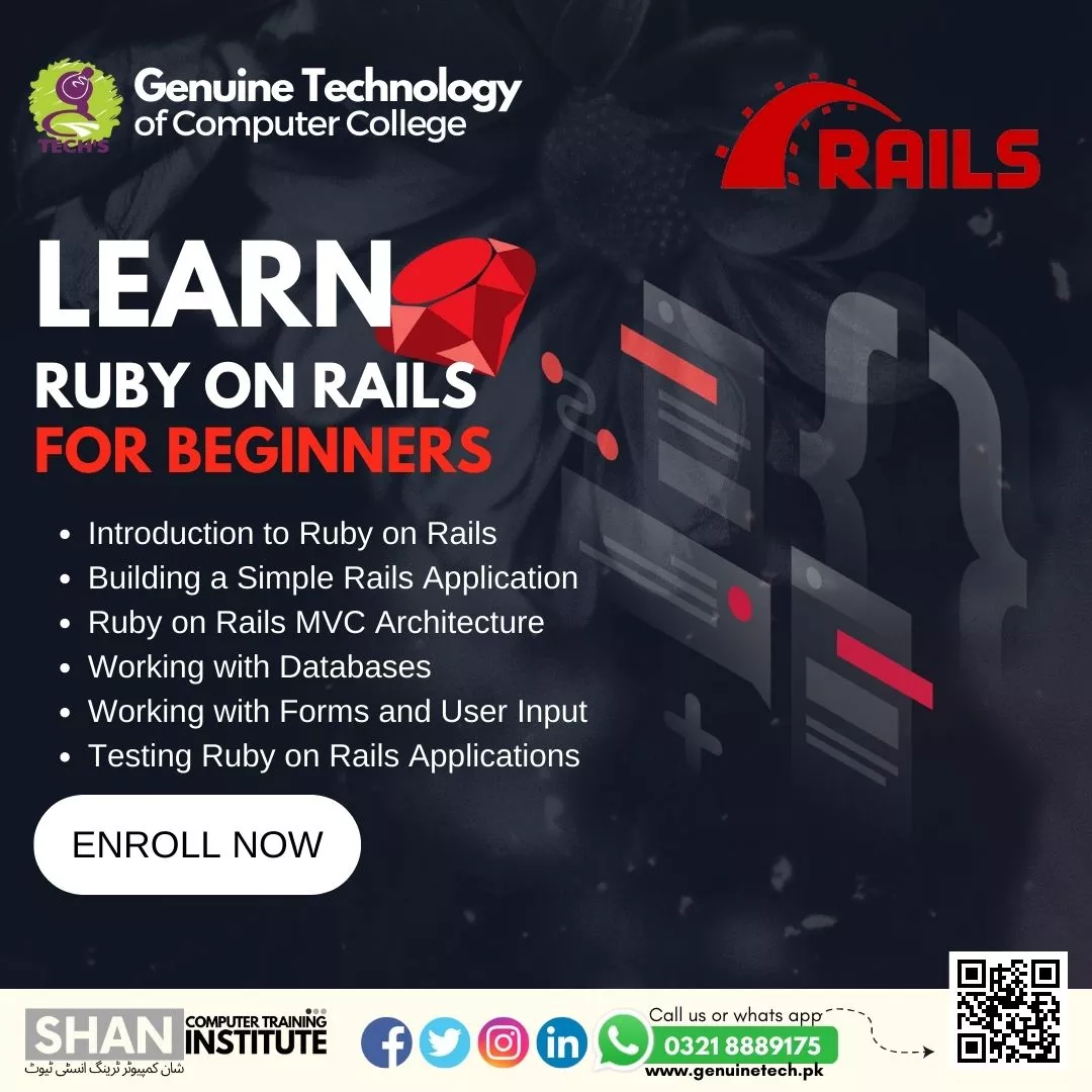 learn web development with Rails, ruby on rails developer training