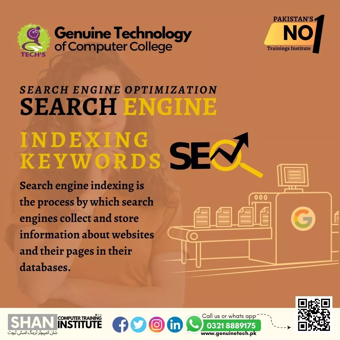 Top SEO Expert in Lahore - Search Engine Indexing Keywords - short courses in lahore