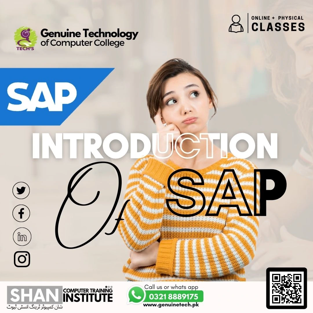SAP Training Course in Lahore Pakistan - shan computer trainings institute