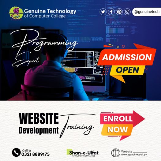 One year diploma in advance web technology - Computer Trainings