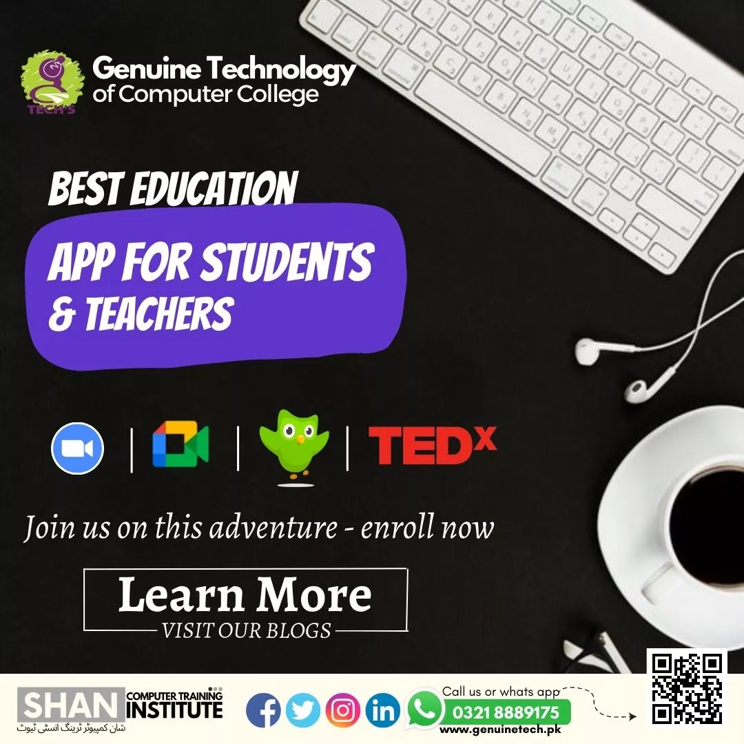 Best Educational Apps for Students and Teachers - short courses in lahore