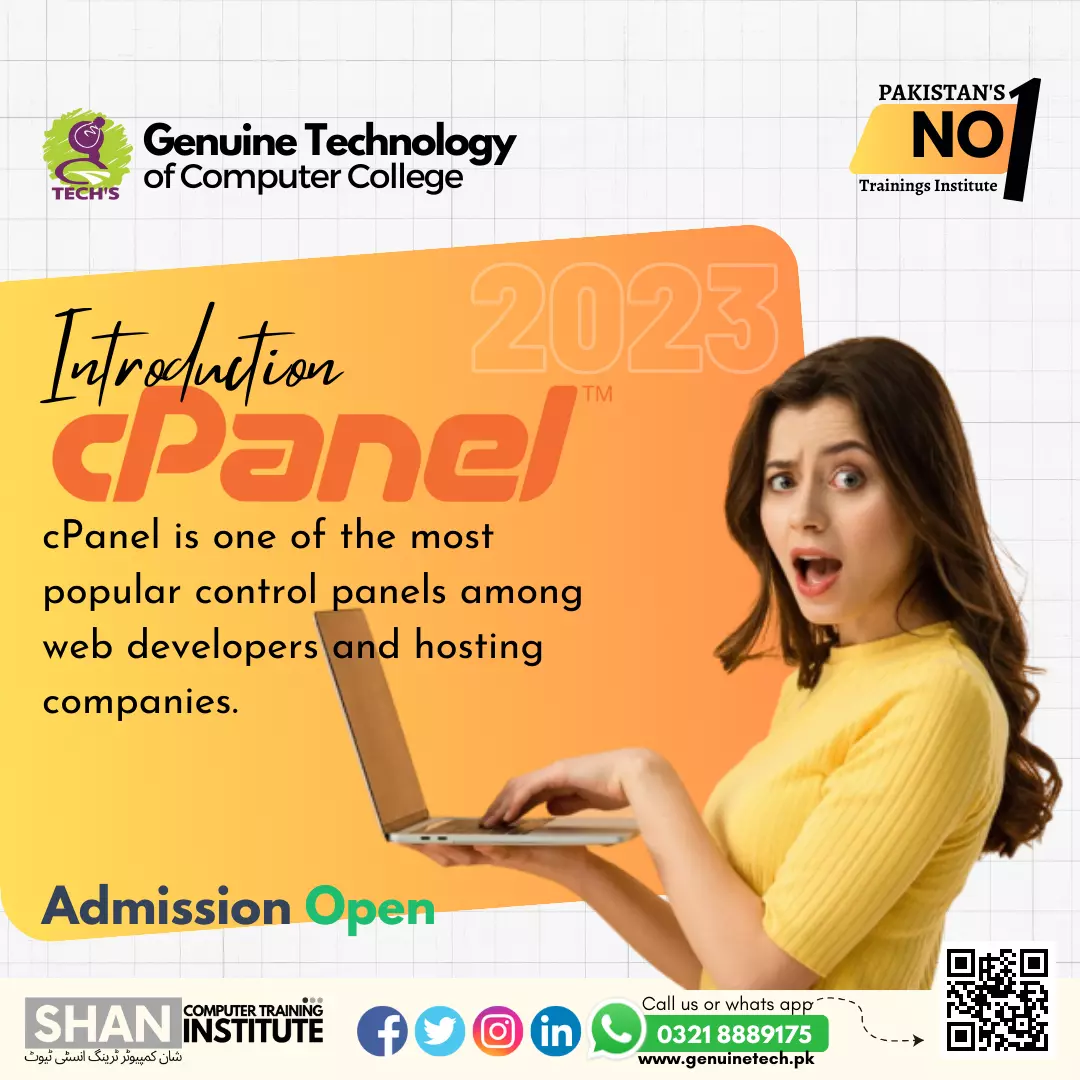 cPanel Course - short courses in lahore