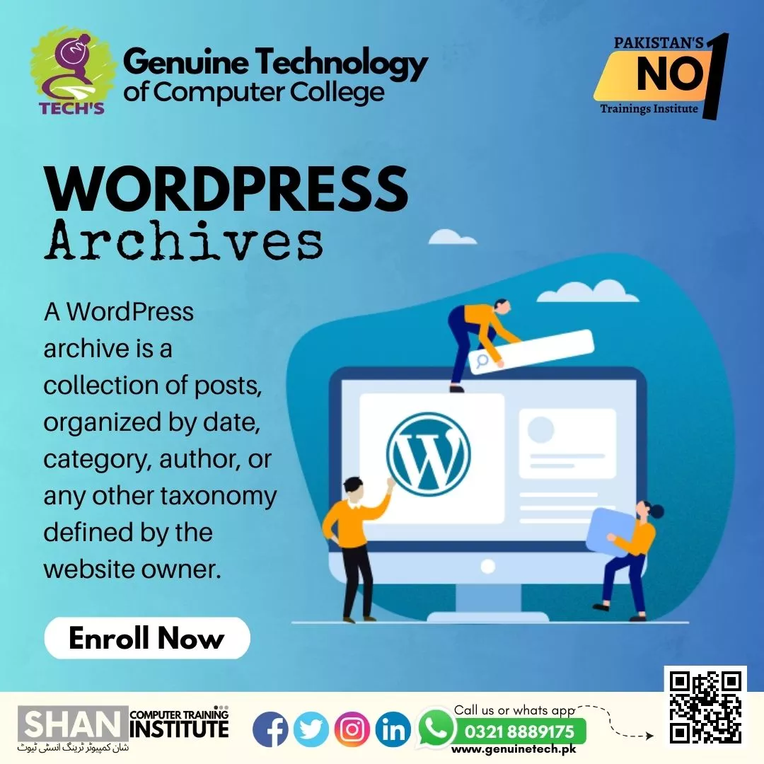 WordPress Archives - short courses in lahore