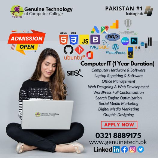 Computer IT Training In Lahore - short courses in lahore
