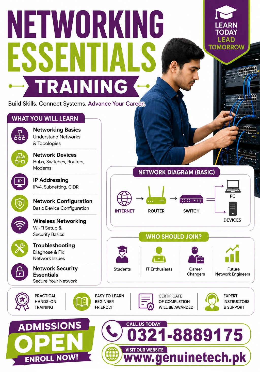 Networking Essentials Training Institute in Lahore