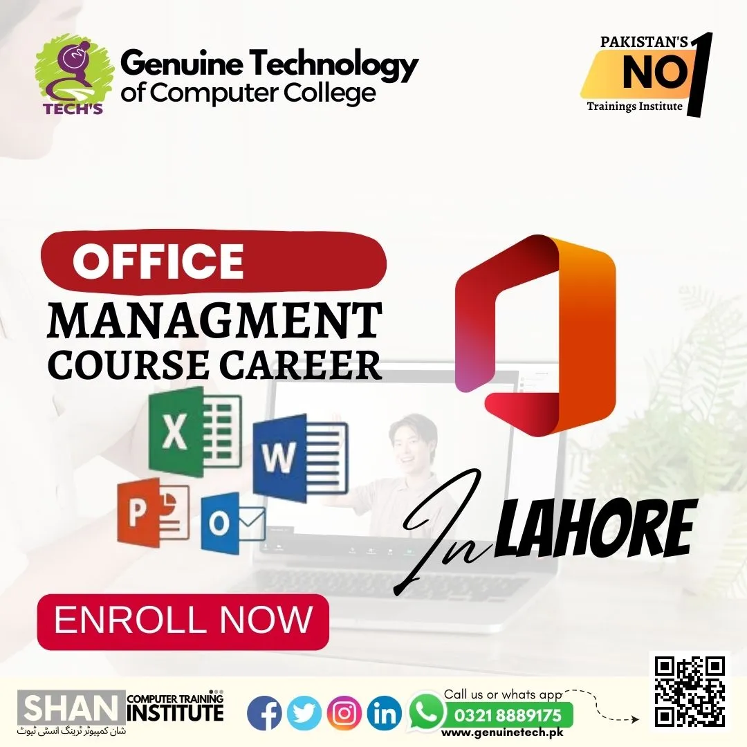 Office Management Course Career - short courses in lahore