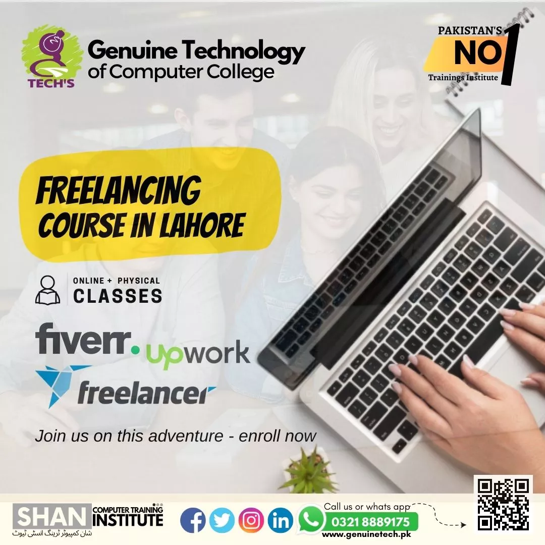 Freelancing course in Lahore - short courses in lahore