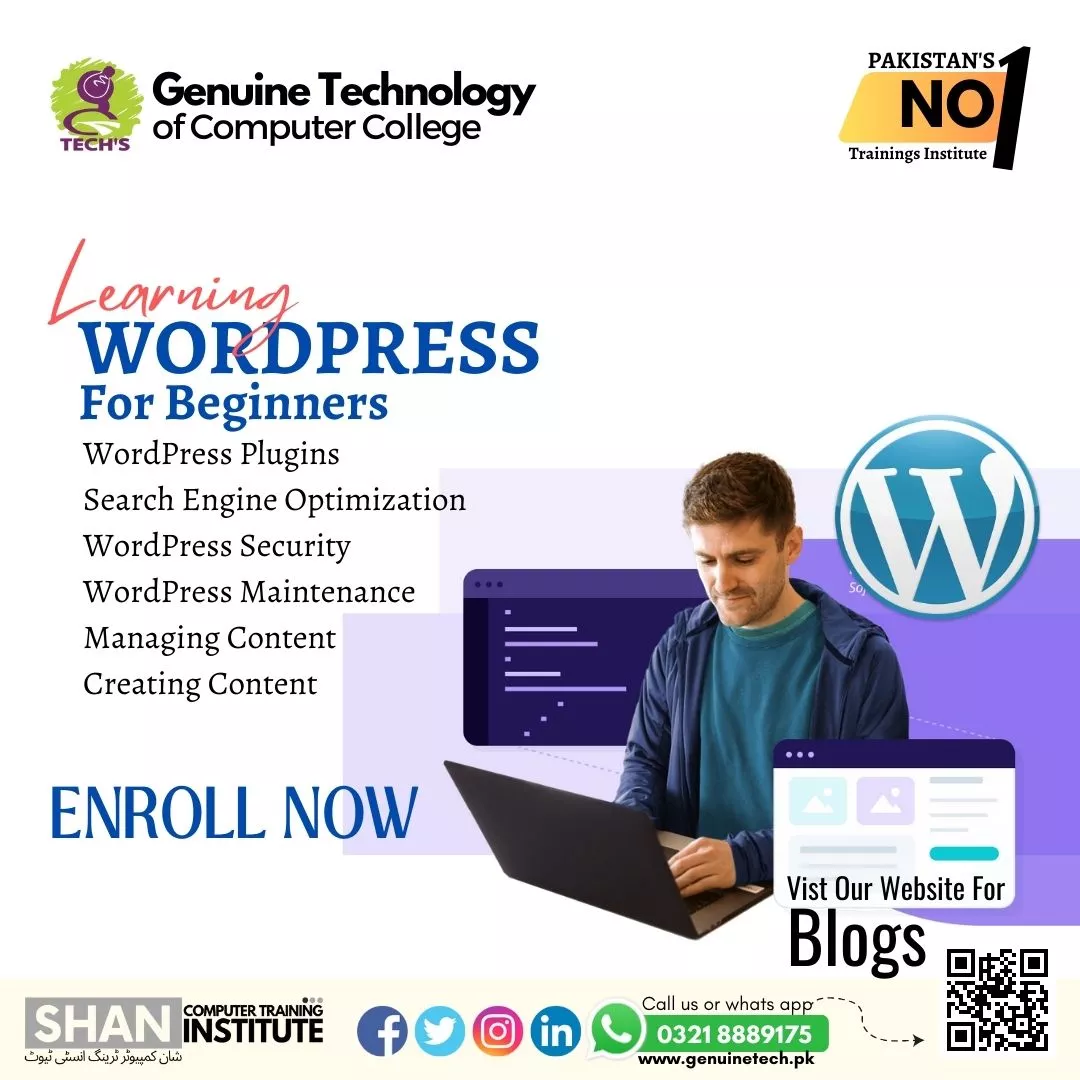 learn wordpress for beginners course, become wordpress developer