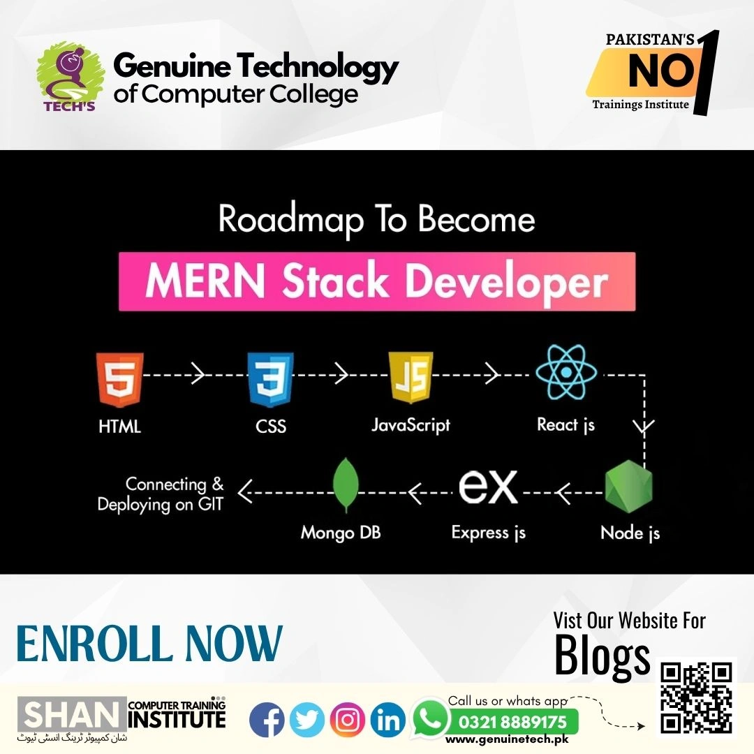 MERN Stack Development - shan computer trainings institute
