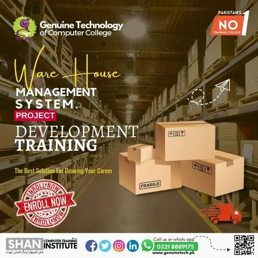 Training Warehouse Management System - genuine technology of computer college by shan ulfat